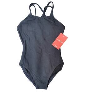 Capezio Black Cami Leotard, NWT, Size I (6-6x)